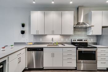 Grey quartz countertops